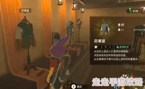 2025年塞尔达传说防寒服最新获取方法及位置详解